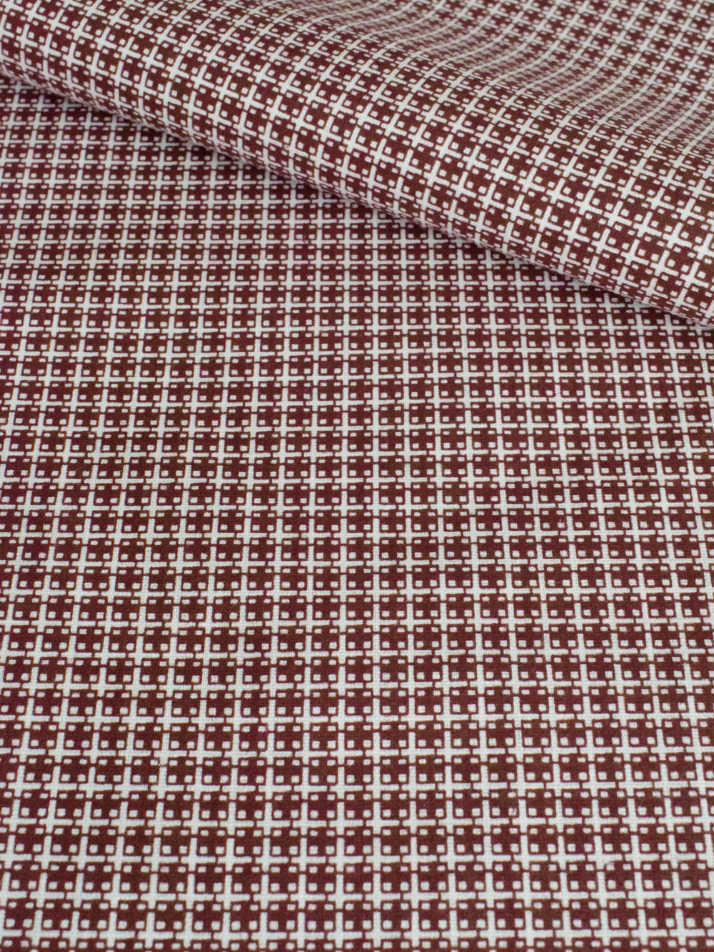 Ткань бязь плательная, рис. "Квадрат", ширина 150 см, арт. 471