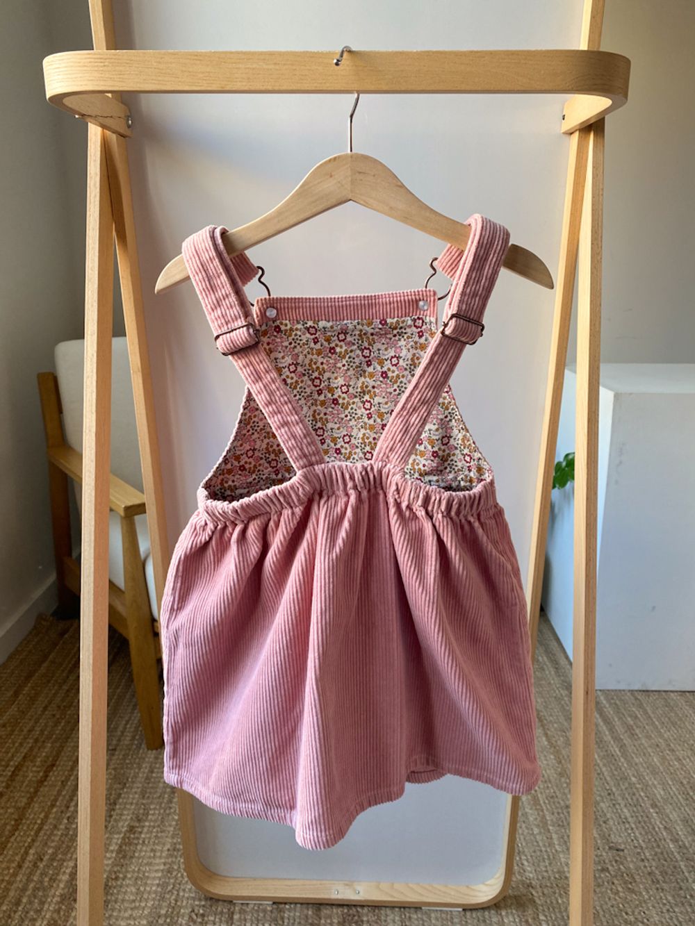 Вельветовый сарафан Zara, 110