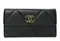Кошелек Chanel 19 с клапаном черный