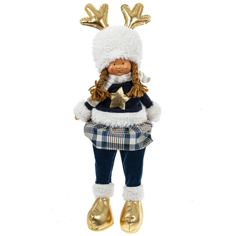 GAEM Игрушка набивная "Мальчик, Девочка", L20 W12 H56/30 см, 2в.