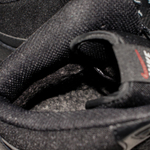 кроссовки Nike Air Force 1 Mid Black / White Swoosh Winter