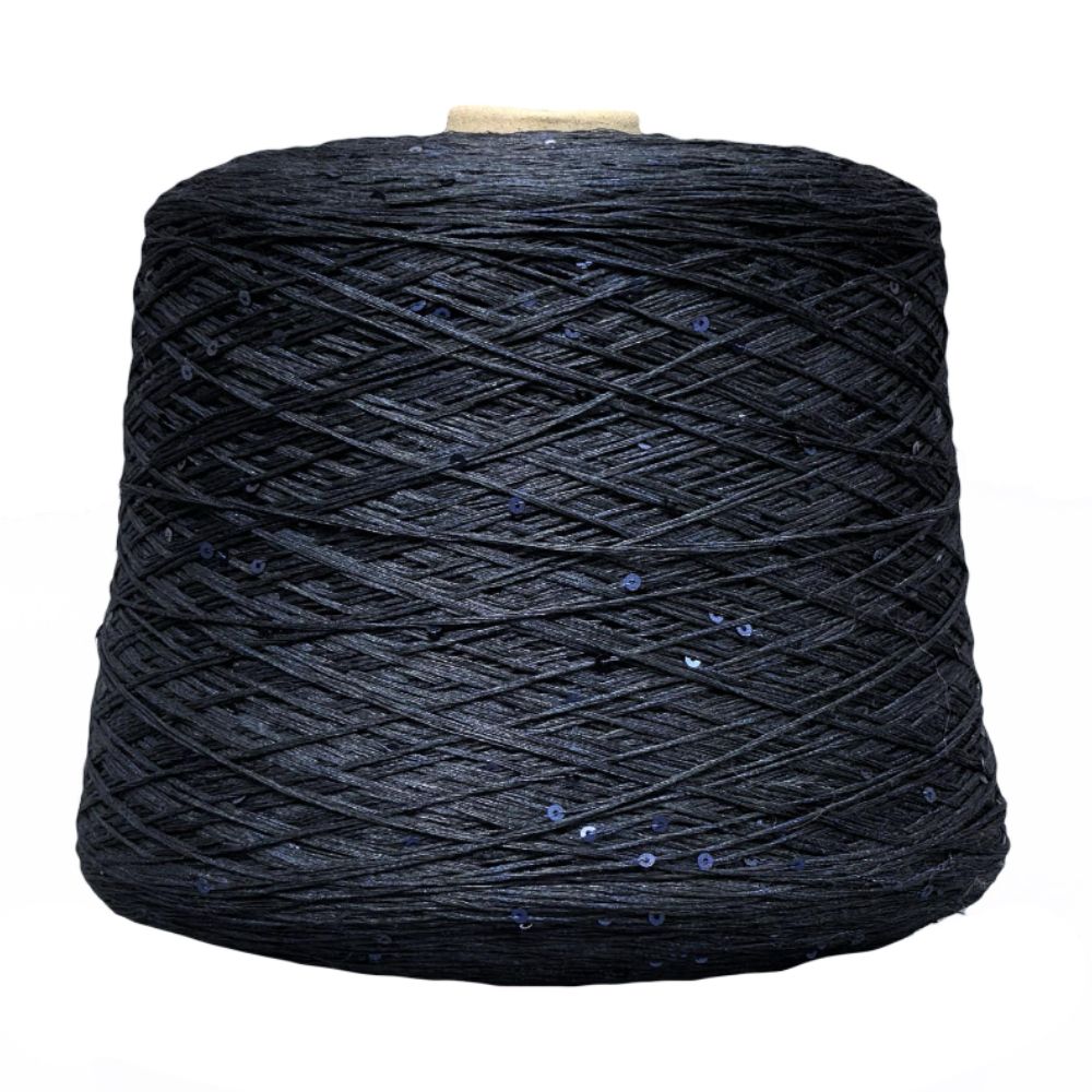 Бобинная пряжа Lino Splendente (Blu)