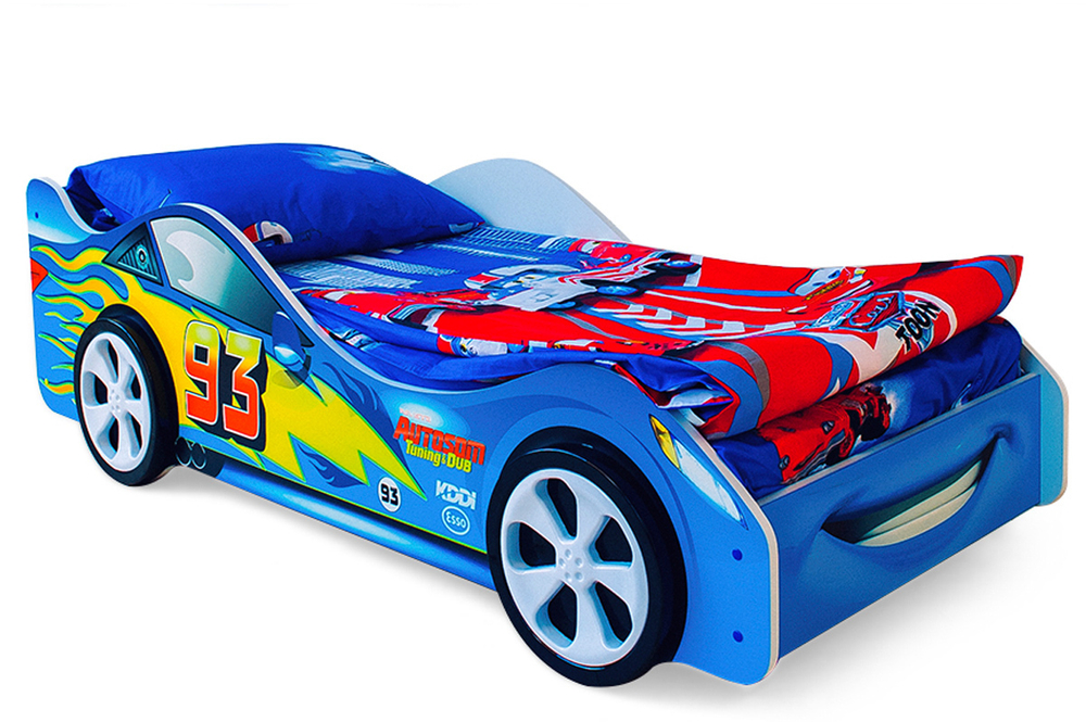 Кровать машина Бельмарко Тачка синяя