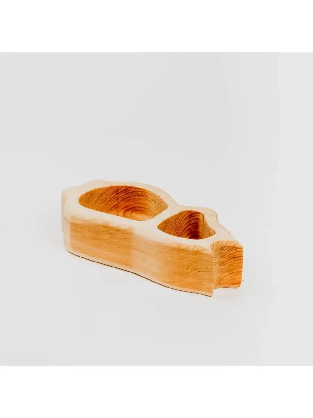 Менажница "Муми-тролли" из Сибирского кедра