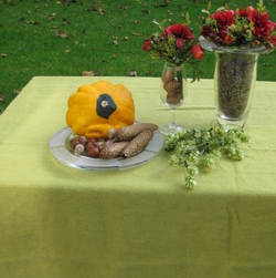 Дорожка на стол Proflax Boda 42х160 желтая