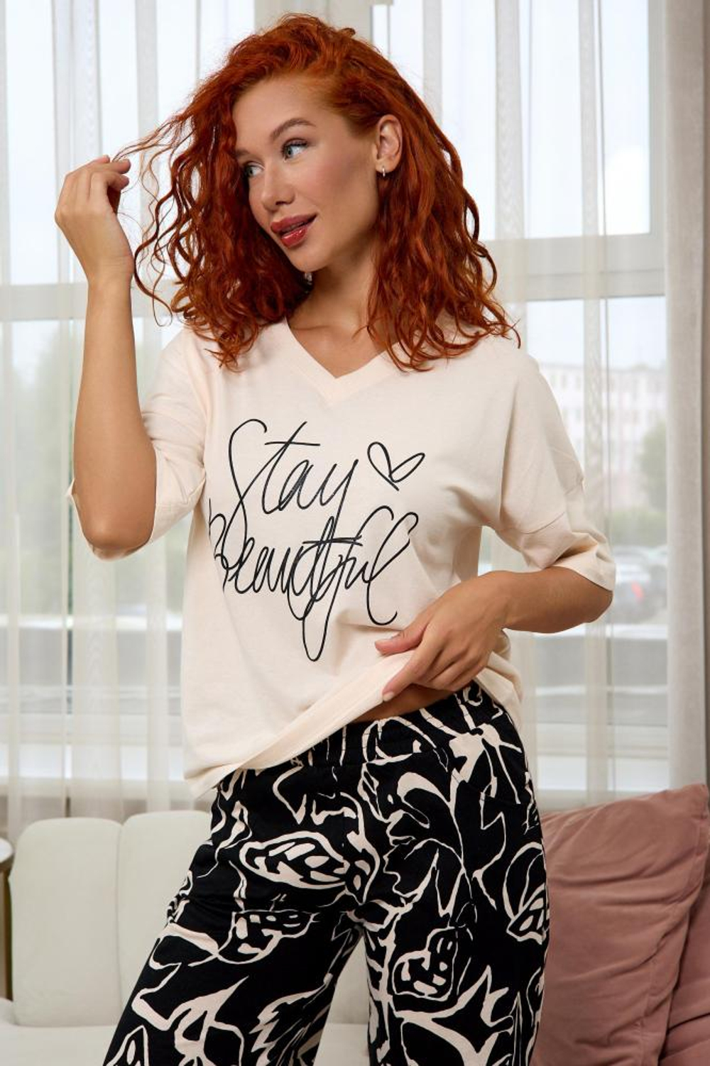 Пижама женская Кэр Б (170-92-100 46)