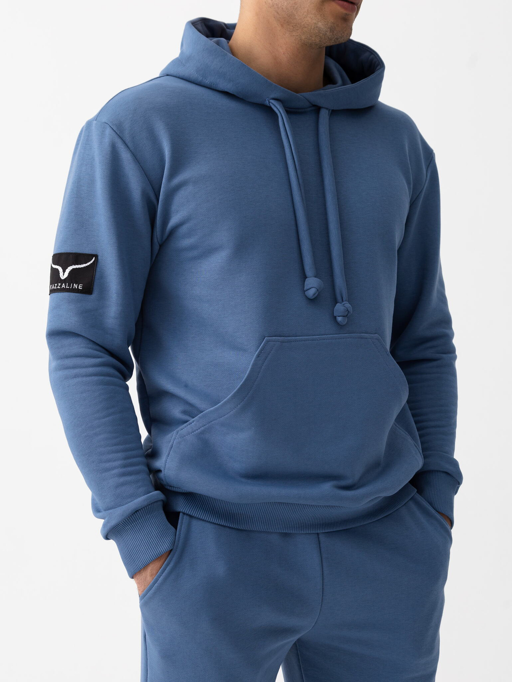 Костюм мужской спортивный (без начеса). Деним