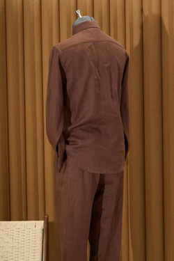 Льняной костюм Zegna