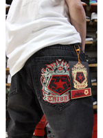 Джинсы прямые широкие трубы от Savitar Shoes Company