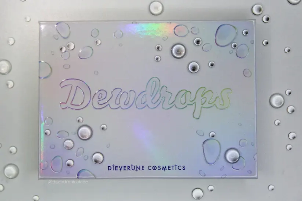 Dieverune Cosmetics Dewdrops palette