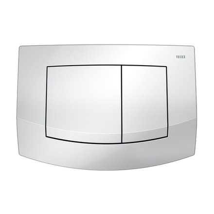 Пластиковая панель смыва для унитаза TECEambia, (белая)