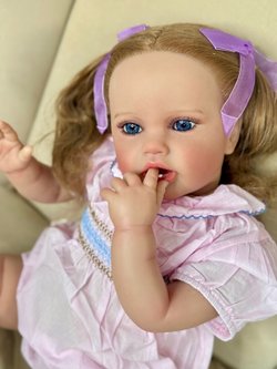 Кукла Реборн мягконабивная 60см (FA-964)