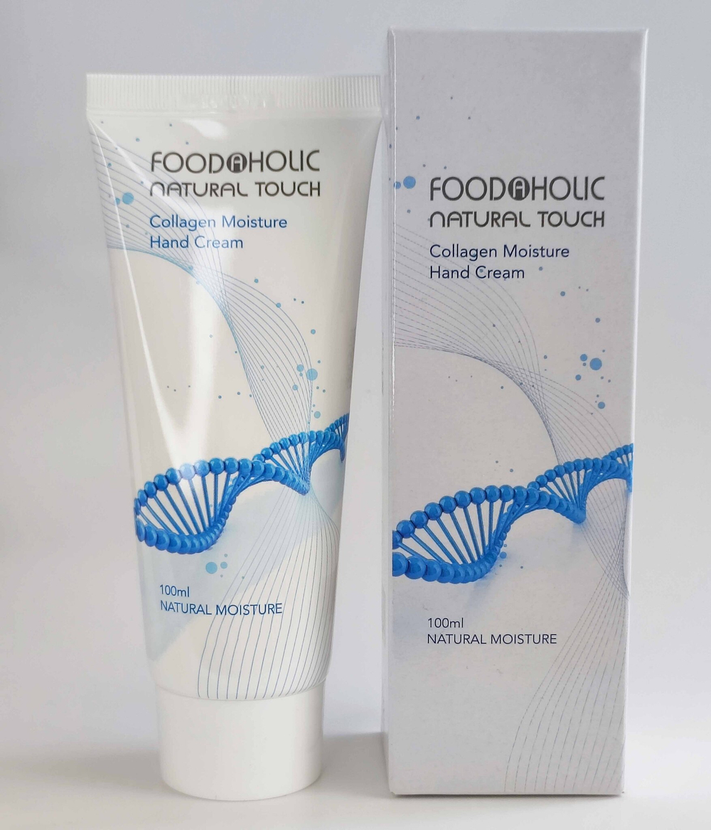 FOODAHOLIC Крем для рук набор FOODAHOLIC NATURAL TOUCH MOISTURE HAND CREAM коллаген,акация 2шт по 100мл