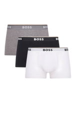 Трусики-боксеры 3шт. Trunk 3P Power BOSS BLACK - серый(50475274)