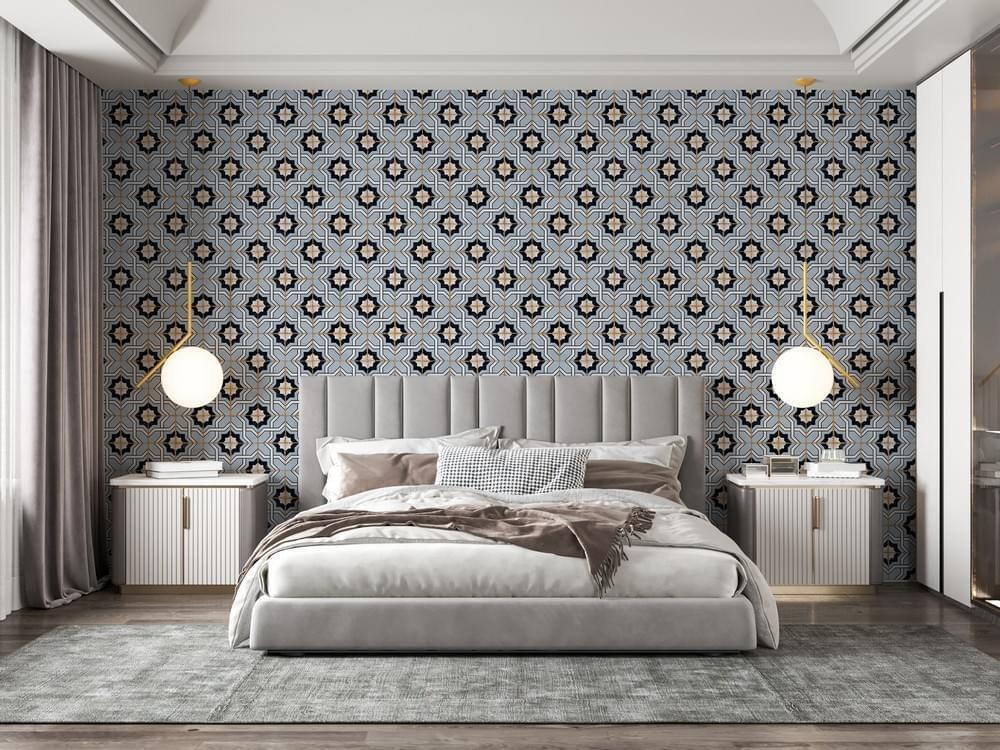 Ennface Pattern Tantora Beige 20x20