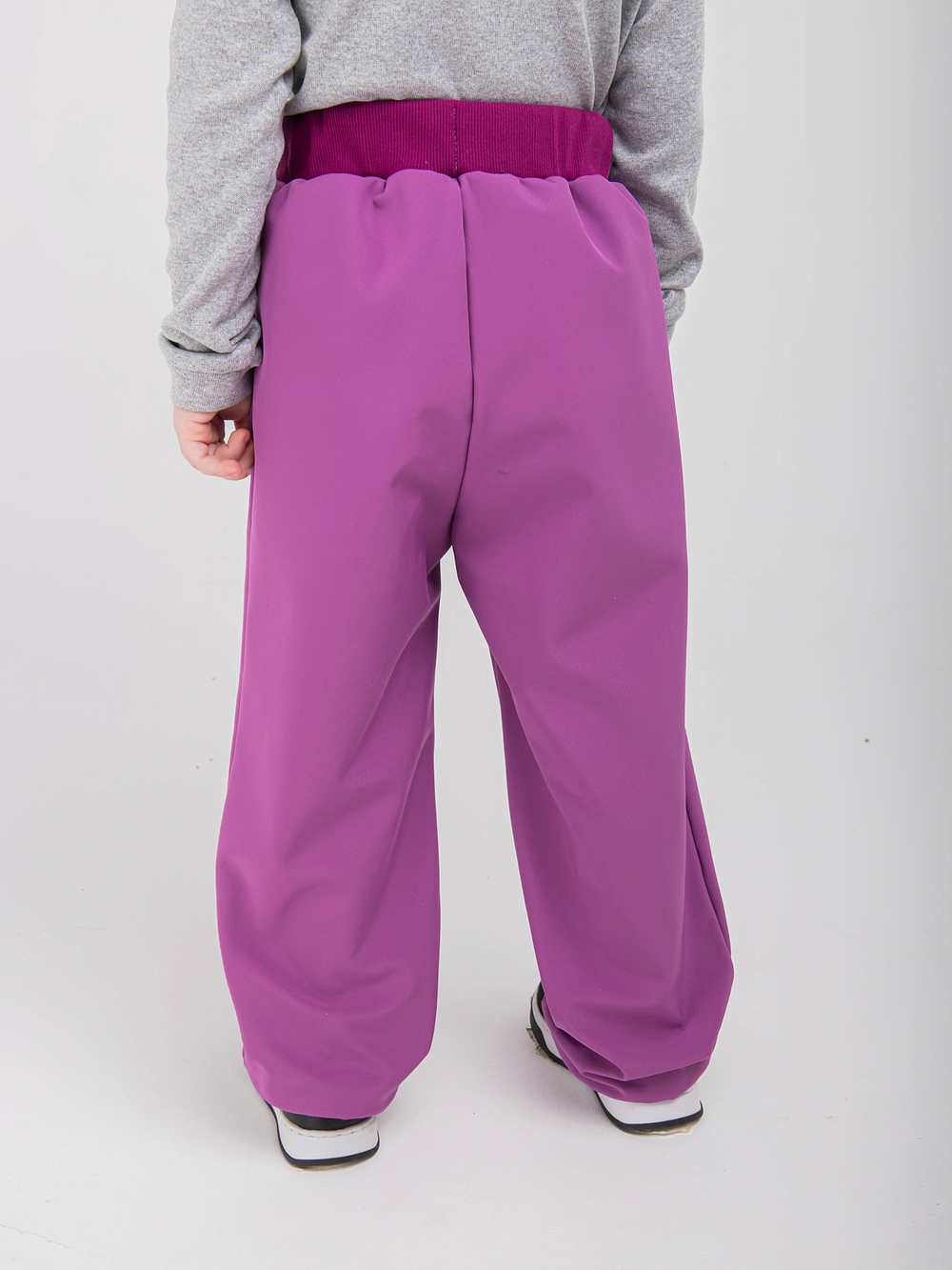 Костюм из софтшелла "Сливовый"