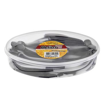 Виброхвост несъедоб. Trofey 5.5'/14см Black & Pearl 50шт. (HS-25-028-N) Helios