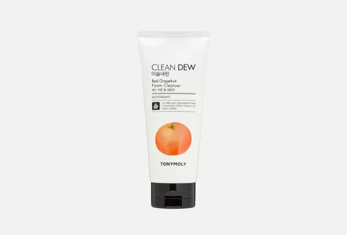 TONY MOLY Clean Dew Red Grapefruit Foam Cleanser пенка 180 мл