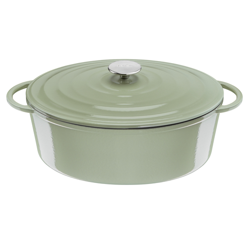 Овальная кастрюля с крышкой Tefal LOV 34х26 см E2580604