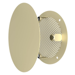 Решетка вентиляционная RVM сетка разъемная на магнитах D140 окраш.сталь Beige ERA