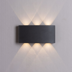Уличный накладной светильник Arte Lamp A3722AL-2BK