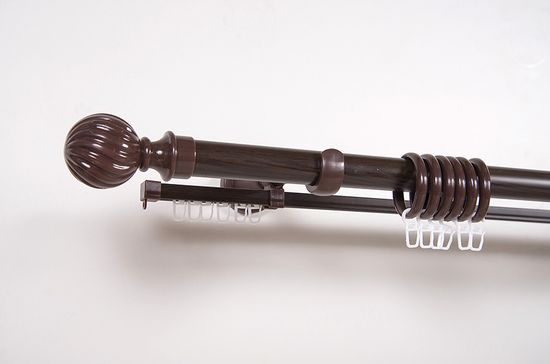 Карниз Магеллан Эра У-шина  ф 28 мм 2,0 Венге танзанийский