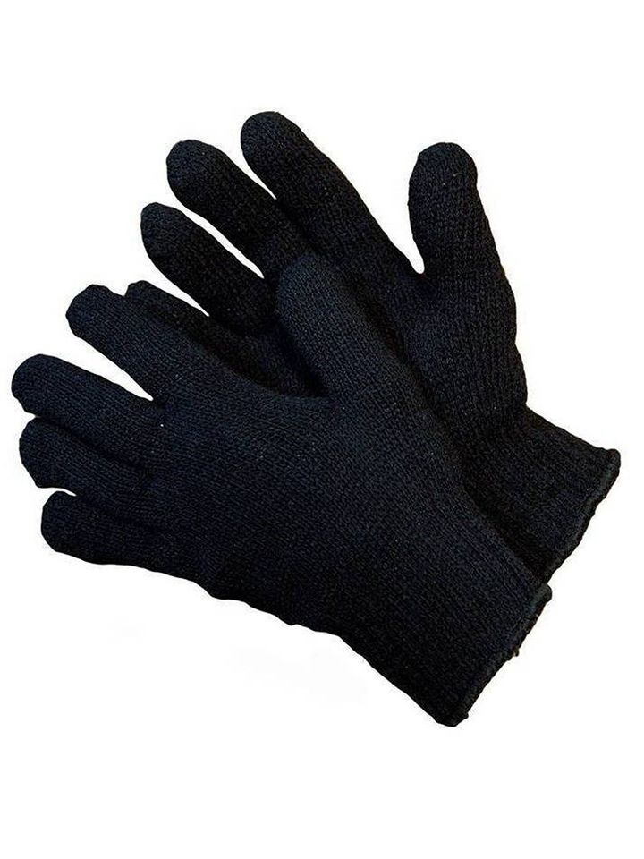 Перчатки п/ш двойной вязки (синие)