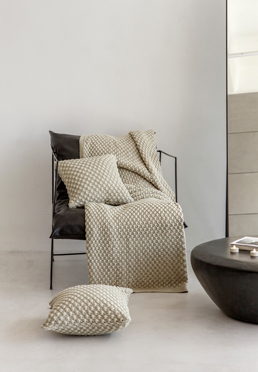 Плед 150x200 Luxberry Lux 63 кремовый