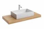 Столешница с раковиной Ravak I 80x55x7 дуб