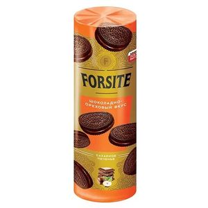 Печенье FORSITE Шоколадно-Ореховый вкус 220 гр/пач 20 пач/кор
