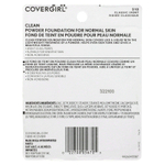 Covergirl, Clean, тональная пудра, оттенок 510, слоновая кость, 11,5 г (0,41 унции)