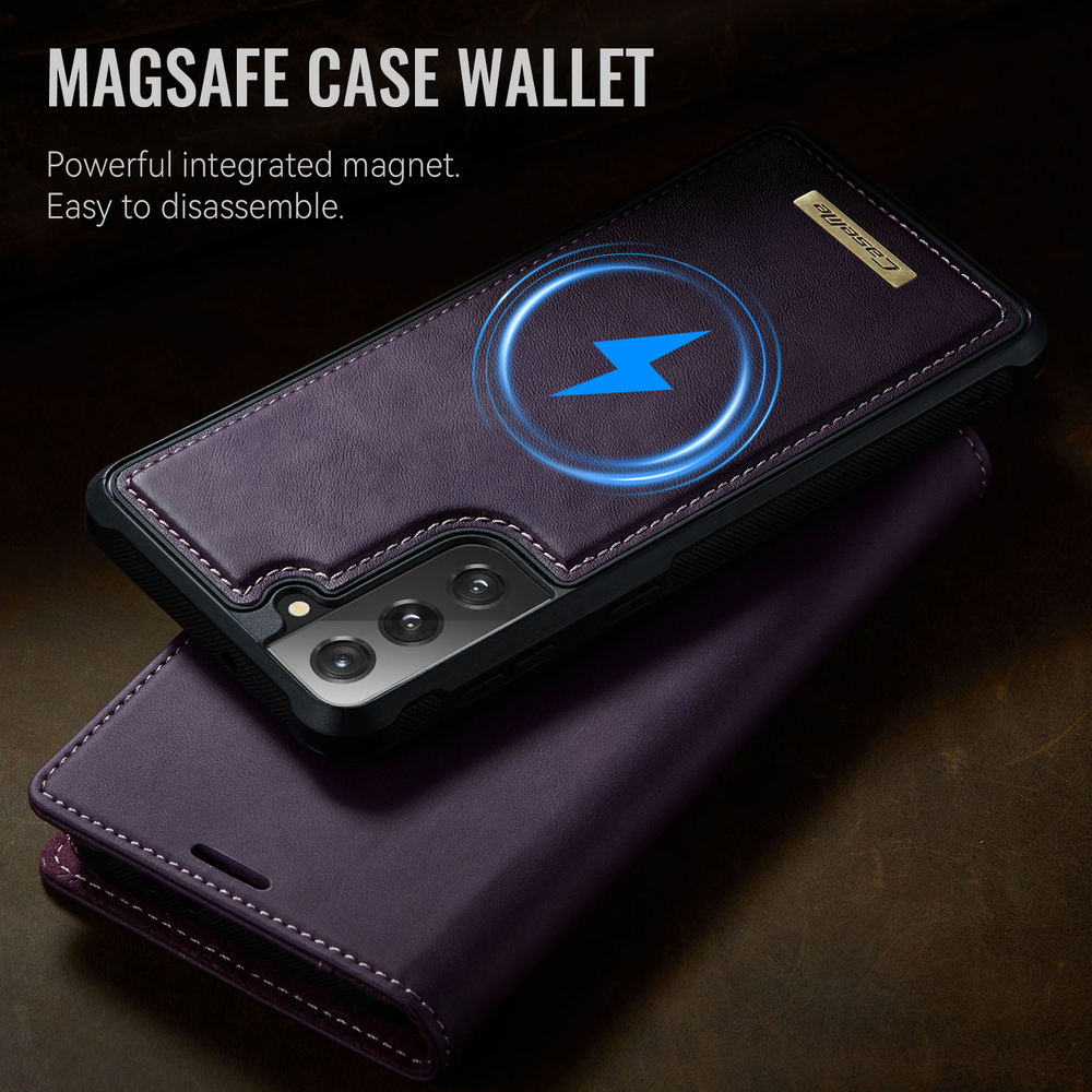 Чехол-кошелек CaseMe 2 in 1 MagSafe Samsung Galaxy S21 FE