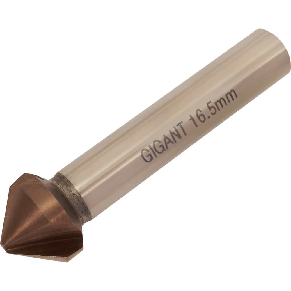 Зенкер конусный 16.5x60 мм, М8 Gigant GZ-166008