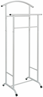 ВЕШАЛКА КОСТЬЮМНАЯ ЗМИ СТИЛЬ 3 БЕЛОЕ СЕРЕБРО ВНП300(б)