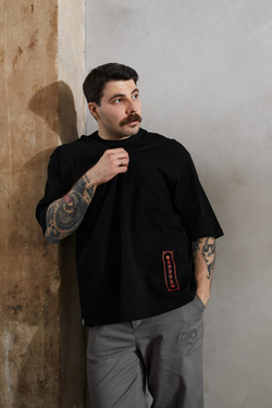 Футболка MEDOOZA "Crane Twins" Черный