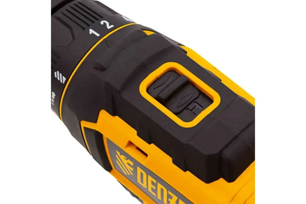 Дрель-шуруповерт аккумуляторная CDL-18-02BM, Li-Ion, 18 В, 2 аккумулятор Denzel, 26116