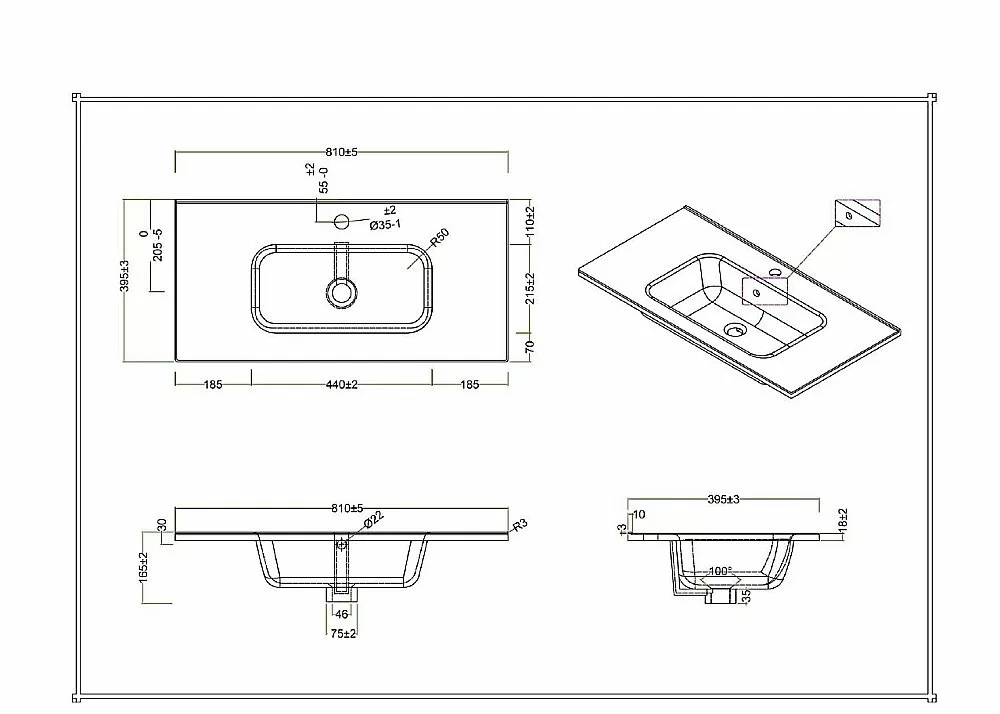 Тумба с раковиной BelBagno KRAFT 39 80 белая матовая