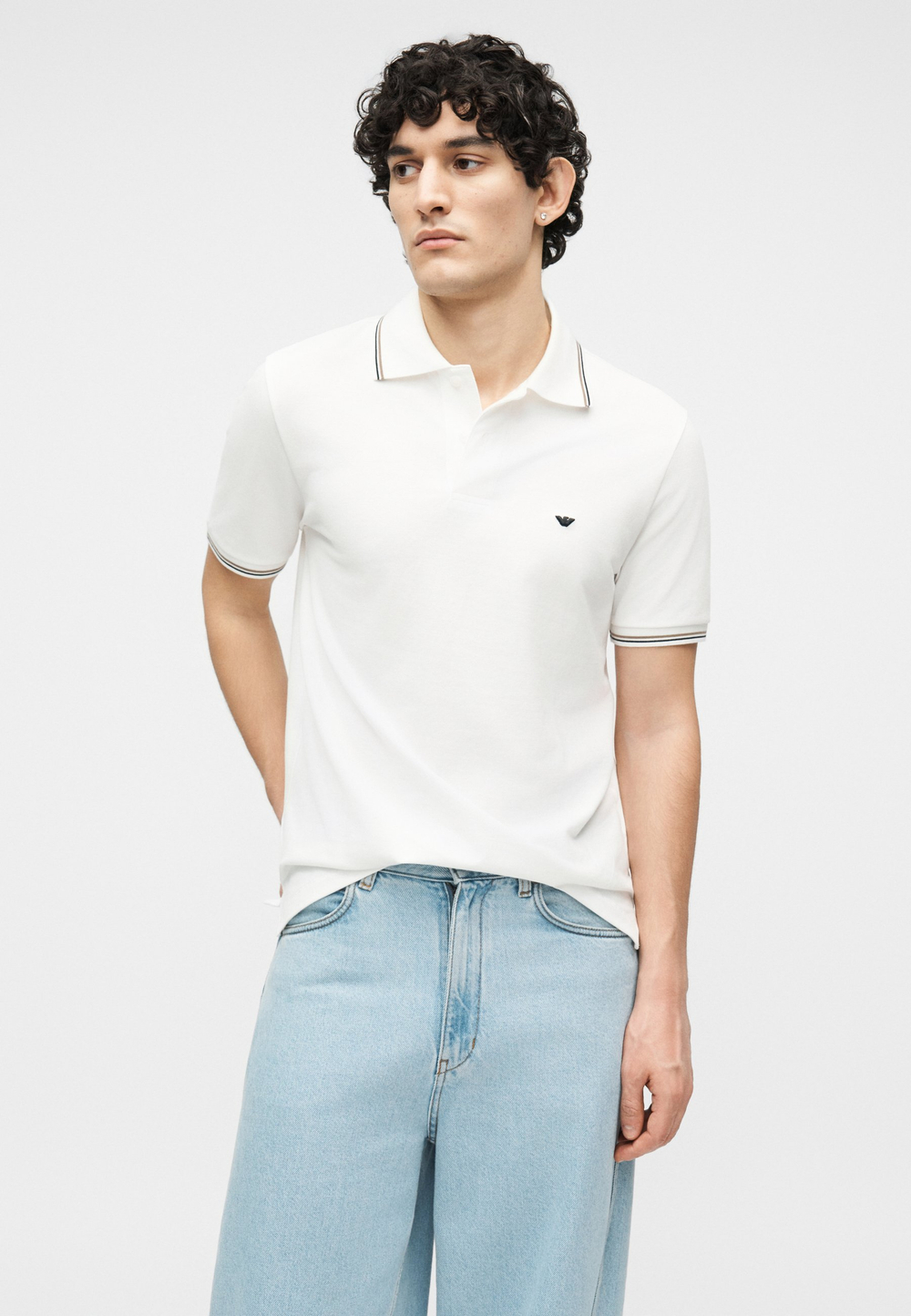 Emporio Armani Футболка-поло - Белый