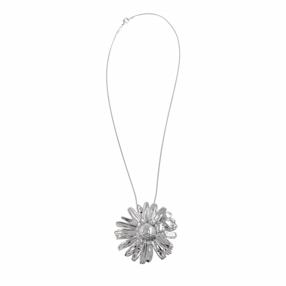 Колье в виде цветка Ester Bijoux Маргаритки LF004A-S BW