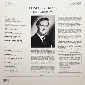 Roy Orbison / Sings Lonely And Blue (LP)