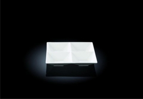 Менажница 4-х секц. 150*150 мм. квадр. Wilmax