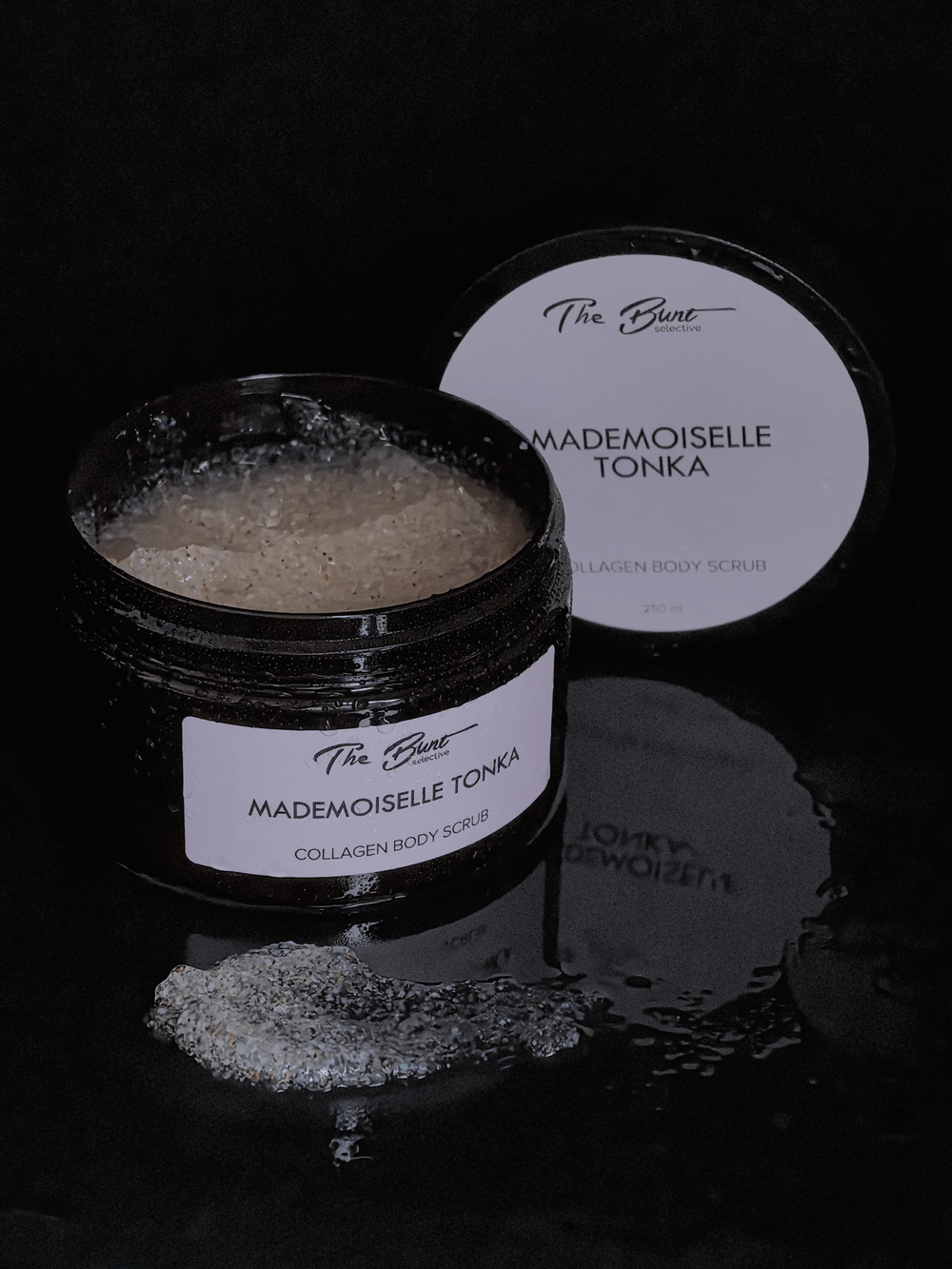 Коллагеновый гелевый скраб для тела MADEMOISELLE TONKA (бунт, мадемуазель), ТМ BUNT