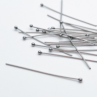 Пины (штифты) с шариком, сталь, размер 40*0,7 мм, цена за 20 шт