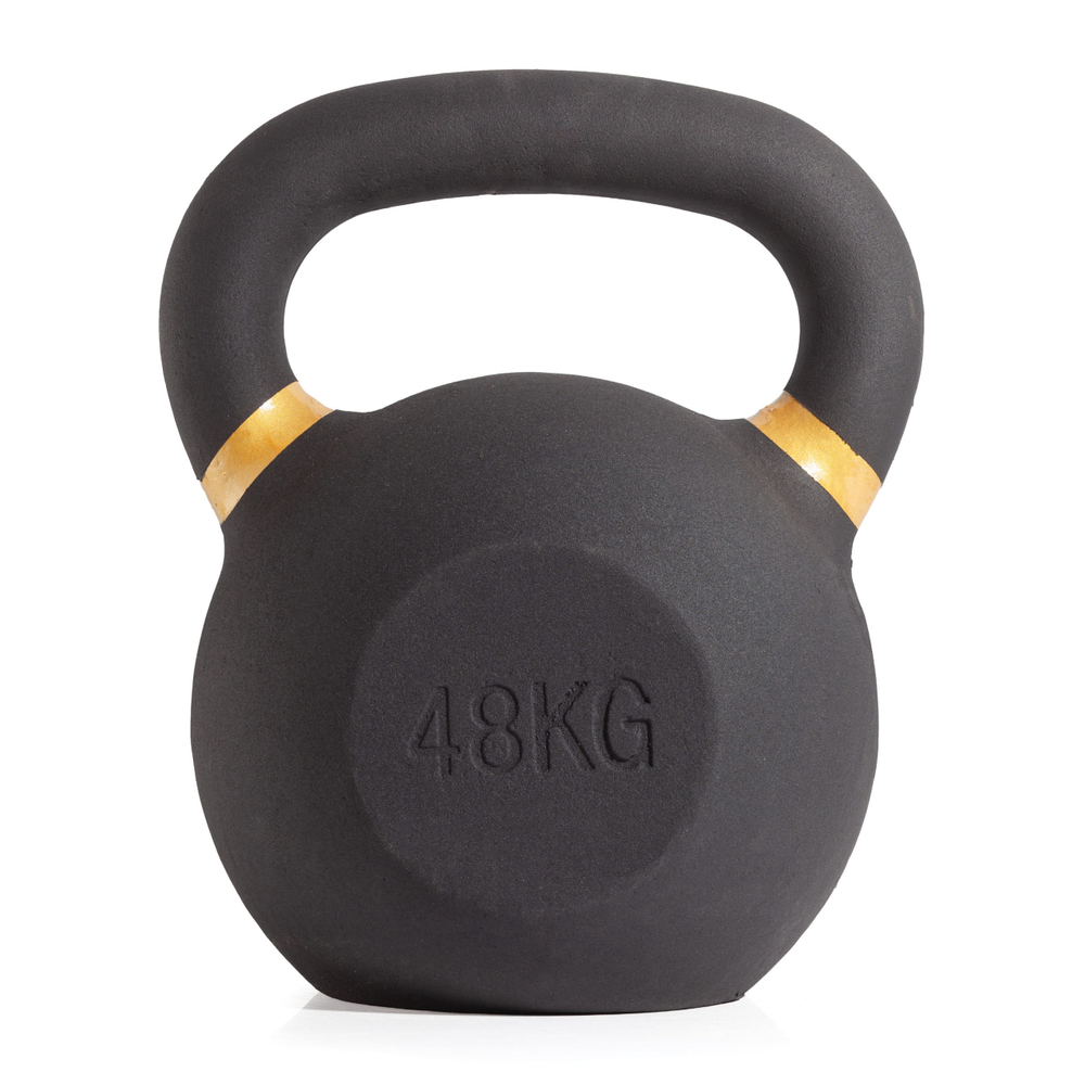Гиря чугунная с цветным кольцом 48 кг (модель: К-3) VictoryFit VF-KCR480