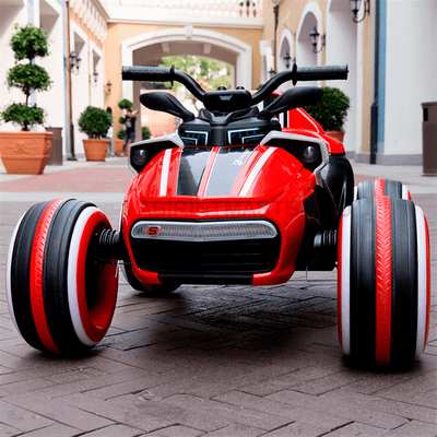 Детский электромобиль  "Rideable" красный