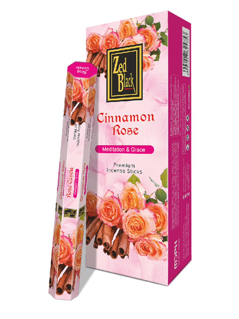 Zed Black Spanish Series Cinnamon Rose шестигранник Благовоние Корица Роза