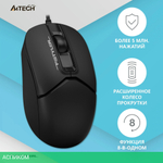 Мышь A4Tech Fstyler черный (FM12S)