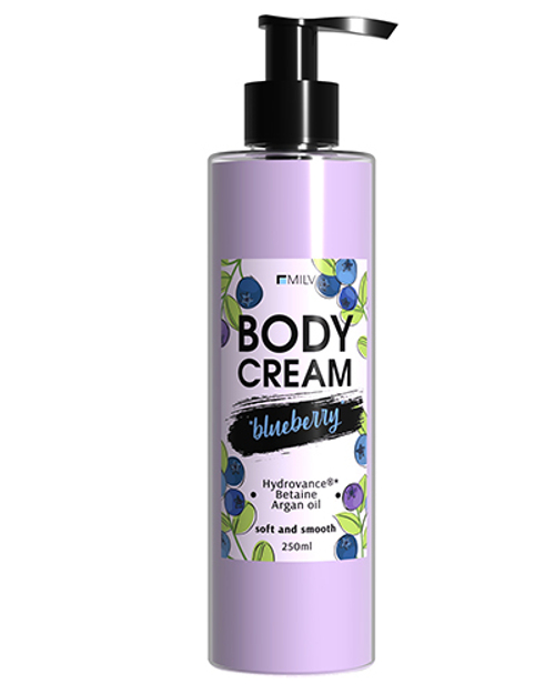 MILV Крем для тела Черника, 250 мл