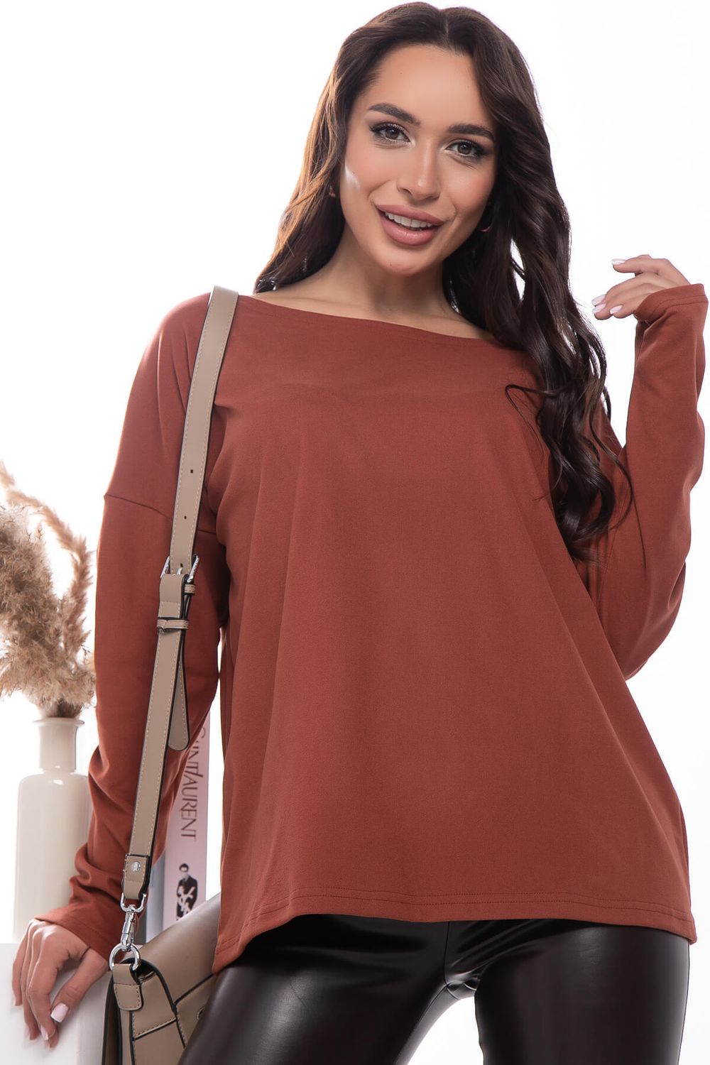 Лонгслив Инес (корица) Б11520 LT Collection