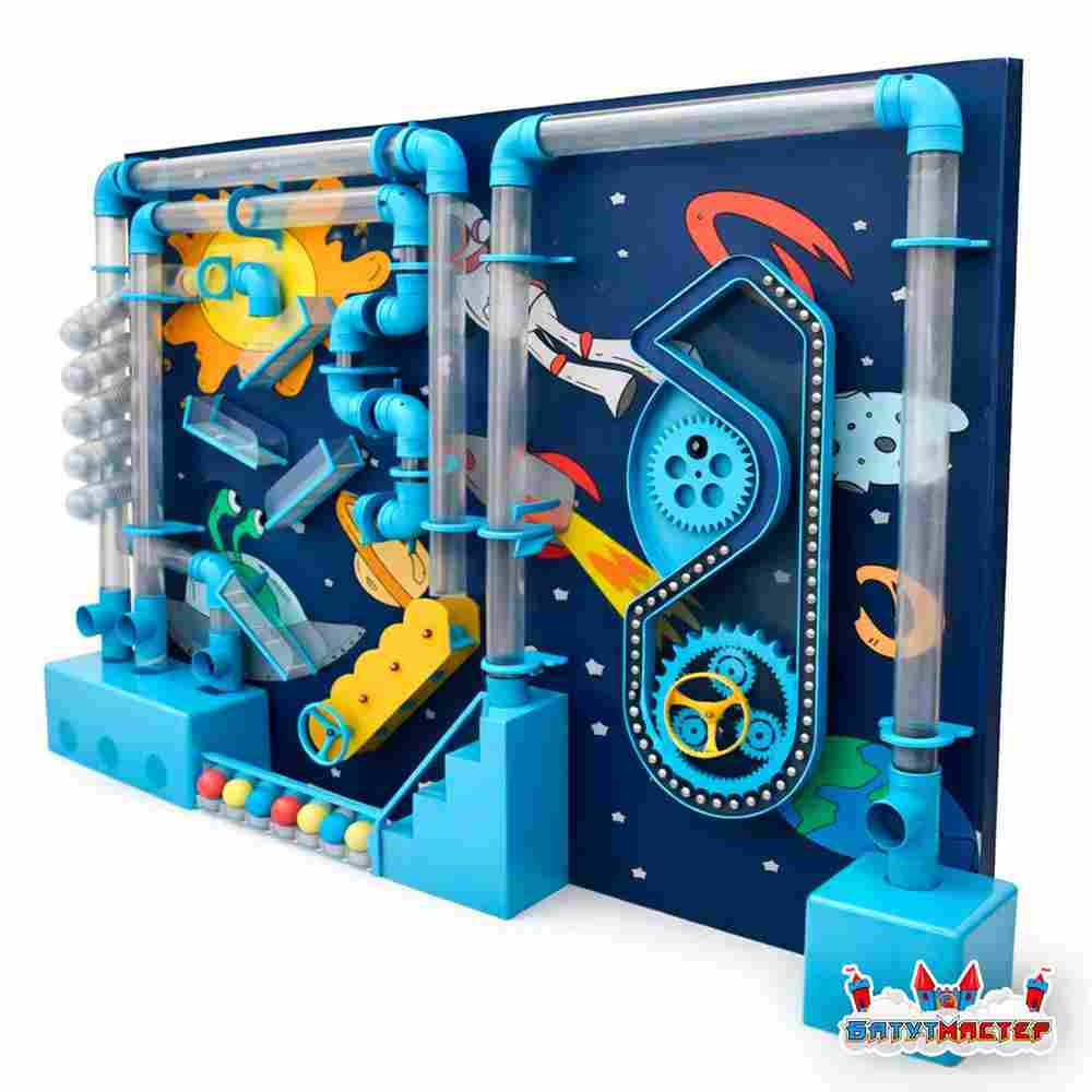 Интерактивная стена для детей «Лабиринт чудес», 3,5×2,3×0,5 м